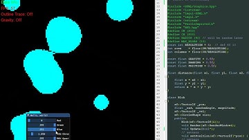 MetaBalls attempt using SFML in C++