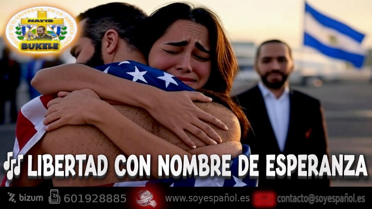 ¡LIBRES GRACIAS A BUKELE! La Canción Que Conmueve al Mundo: 10 Americanos Vuelven a Casa 🙌🎵