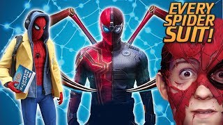 Every Spider-Man Suit in the MCU (Spider Suits Worn by Tom Holland's Peter Parker)