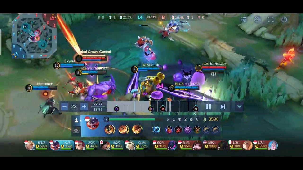 Franco Roam Control the Teamfight! ⚔️