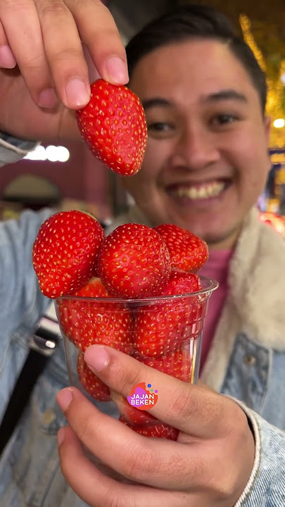 Kenapa Strawberry Korea Lebih Enak⁉️ #kulinerkorea