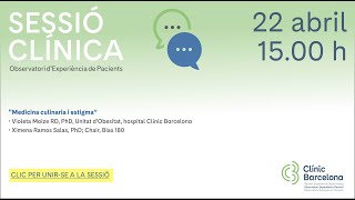 Sessió clínica 04/24: Estigma i medicina culinària. by Hospital Clínic de Barcelona 184 views 1 month ago 57 minutes