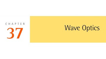 CH 37 - Wave Optics - 7 minute summary