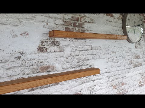 Vidéo: Etagère TV DIY : Comment La Fabriquer En Bois Et La Fixer Au Mur ?