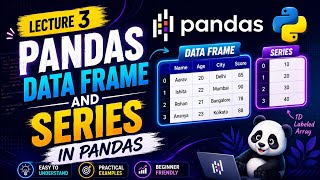 Full 🤯🤯Data Series in Pandas lecture 3 | Python Pandas Tutorial 🔥