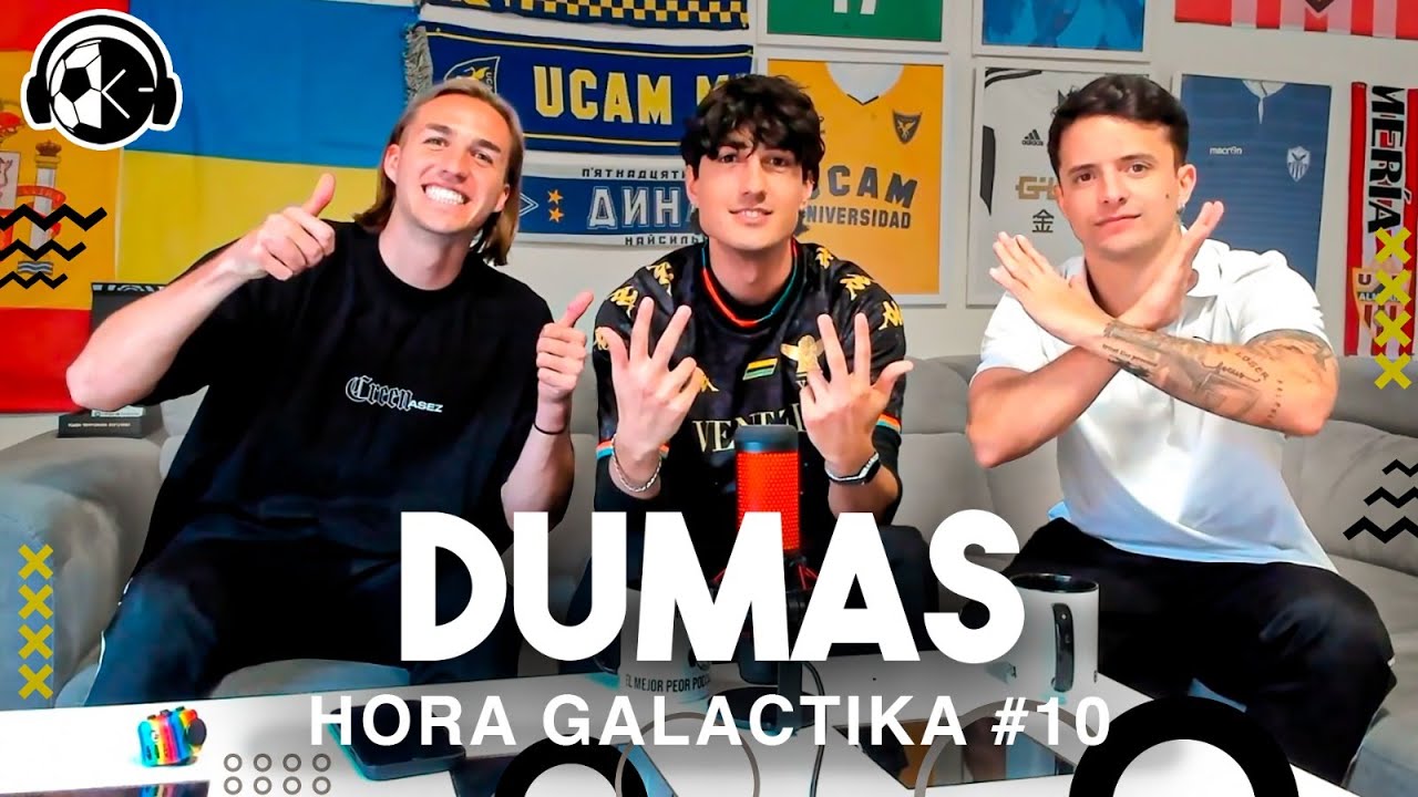DUMAS | HORA GALACTIKA #10 - El chaquetón, Moda, Su marca de ropa, Fútbol.