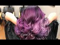 Purple and Pink Balayage Full Video