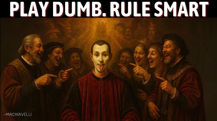 Stop Trying to Be Smart - Learn to Be the Fool || Machiavelli’s Hidden Law of Control