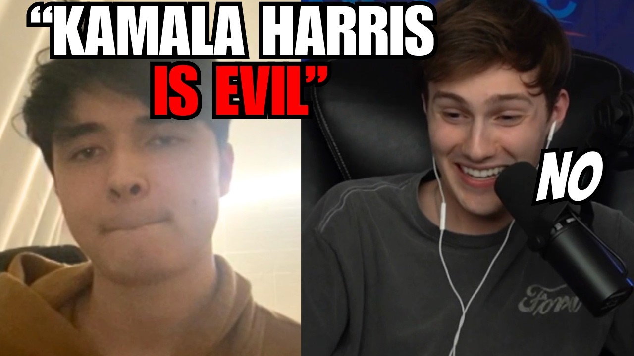 MAGA fan DESTROYED by his own argument LIVE