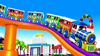Toy Factory Trains - Choo Choo Train for Children