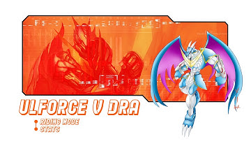 DMO V-mon/Ulforce V-dramon REBALANCED - Armor Evolutions - General Stats - Riding Mode