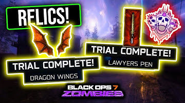 CURSED RELICS Are *EASIER* Than I Thought! (BO7 Zombies)