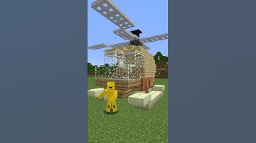 HELICOPTER House Build Battle In Minecraft - NOOB VS PRO CHALLENGE - Maizen Mizen Mazien Parody
