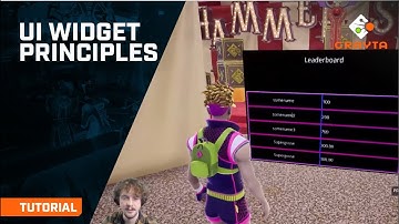 Crayta Tutorial: UI Widget Principles