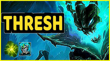 THRESH VS PYKE SUPPORT GAMEPLAY MASTER I