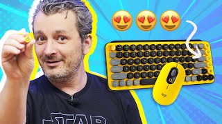 Tastatura EMOJI | Logitech POP Mouse & Keyboard