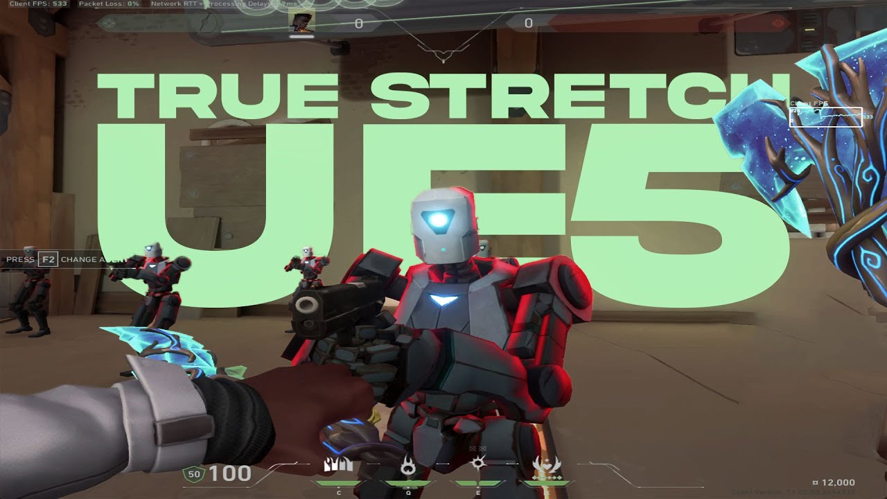 How To Easily Get True Stretched Res In Valorant After UE5 Update