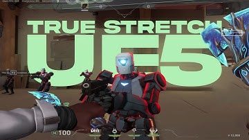 How to Easily Get True Stretched Res in Valorant After UE5 Update