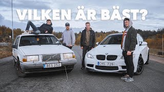 VOLVO 740 VS. BMW M3 VOLVO 740 VS. BMW M3