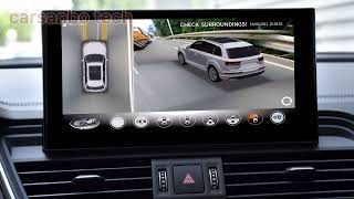 Super 3D 360 car camera system with four cameras built in DVR function wireless button screenshot 1