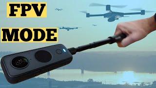 Insta360 ONE X2 - NEW FPV Drone Mode feature - Fly Through