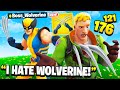 I Trolled Him With NEW Wolverine Boss! (Fortnite Wolverine Claws)
