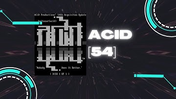 ACiD Productions [54] Full Ansi / Ascii Art Pack Video