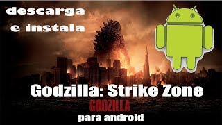 Godzilla: Strike Zone | android game | gratis free | 2014 screenshot 5