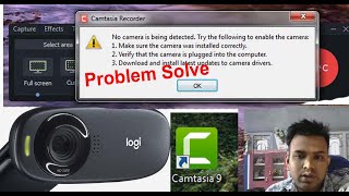 Logi C310 web webcam problem Camtasia Studio Logitech c310 Working -