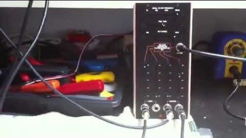 analog craftsman ac2600 VCF rough demo