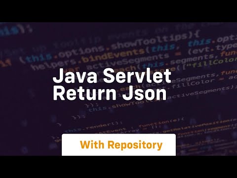java servlet return