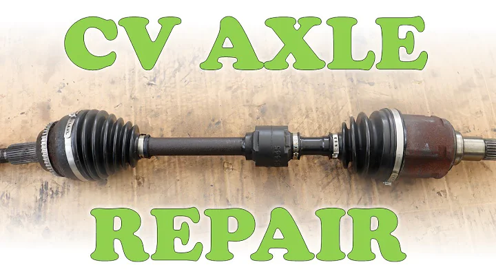 How to Replace CV axle boots