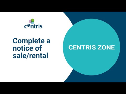 Notice of sale/rental