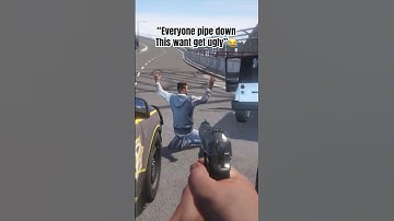 How AI talks in GTA is disrespectful 😂🚔 #gta5 #lspdfr #pcgaming