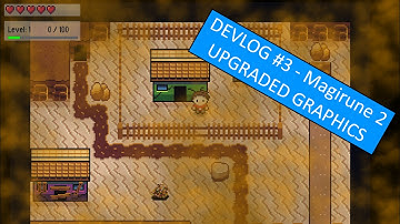 Changing all the graphics | Devlog #3 - Magirune 2 - Casual Dungeon Crawler