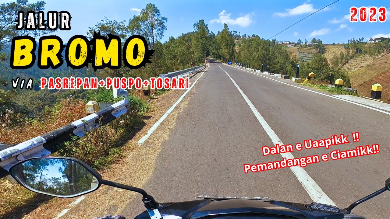 Jalur menuju BROMO via Pasrepan Puspo dan Tosari 2023 | ISTIMEWAA!!