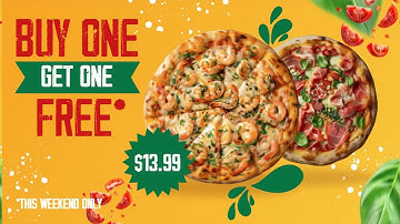 Pizza Menu Board | AIScreen Digital Signage