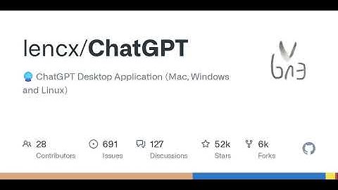 GitHub - lencx/ChatGPT: 🔮 ChatGPT Desktop Application (Mac, Windows and Linux)