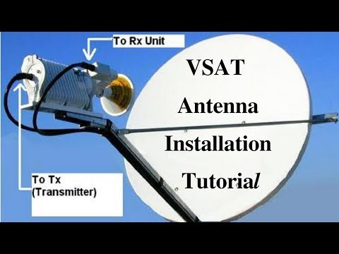 VSAT Antenna  Installation ( Unboxing & Assembling)  Tutorial  Part 1