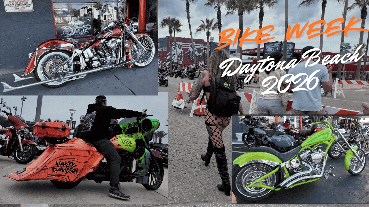 Bike Week 2026 Daytona Beach Florida (Day two)