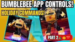 التحكم في تطبيق Bumblebee - الجزء الثاني! 🚗🤖 جميع أوامر العطلات الخاصة والمزيد! screenshot 2