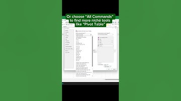 Customize the Quick Access Toolbar in 30 Seconds! ⚙️🖱️