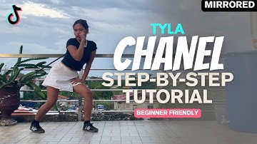 Tyla - Chanel STEP BY STEP Dance Tutorial (Explained) | Easy to Follow for Beginners
