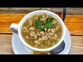طريقة عمل شوربة المعكرونة بالعدس How To Make Pasta Lentil Soup