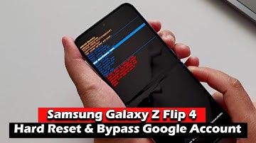 Samsung Galaxy Z Flip 4 - Hard Reset & Bypass Google Account (FRP Lock)