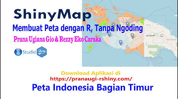 Membuat Peta dengan R Shiny, Tanpa Ngoding R, Indonesia Timur