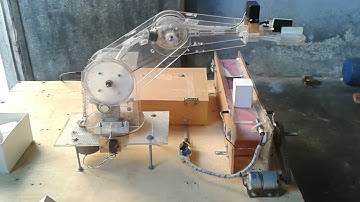 Cánh tay robot 3 bậc tự do BKDN | Robot 3 bac tu do