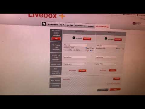 configuration MI FIBRA LIVEBOX + si la smart wifi n'est pas disponible 0657224987