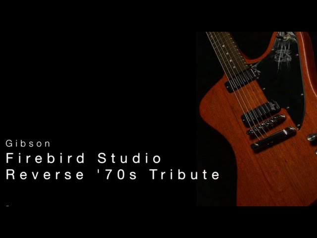 Gibson Firebird Studio Reverse '70s Tribute • SN: 120621609 - YouTube