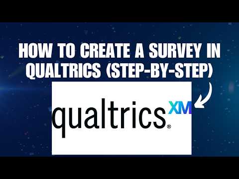 How to create a survey on Qualtrics